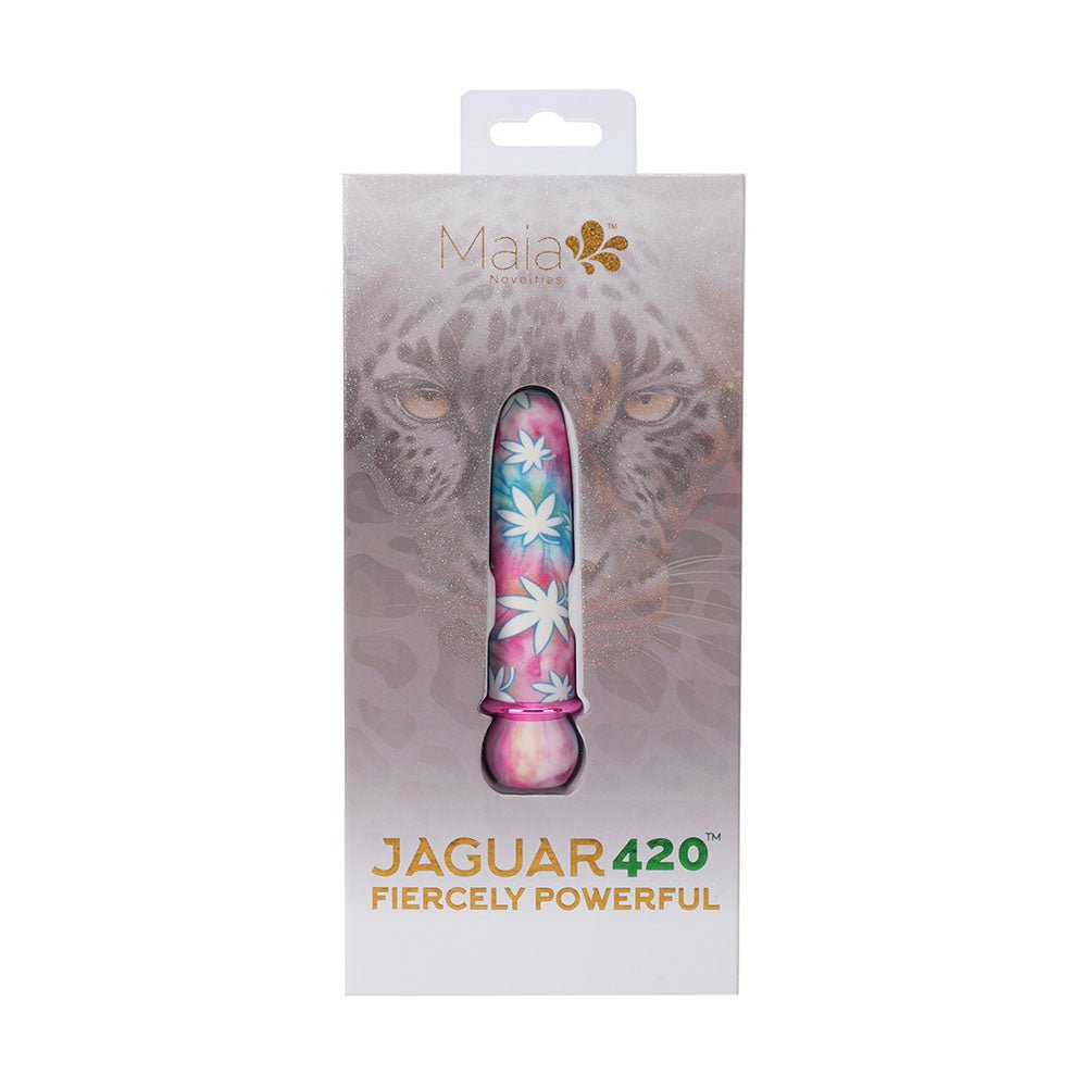Maia JAGUAR 420 Tie Die - 420 Tie Die 10.1 cm USB Rechargeable Bullet - BULLETS & EGGS - Mr and Mrs D's