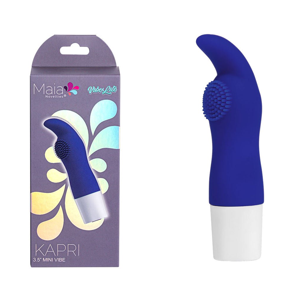 Maia KAPRI - Blue 8.9 cm USB Rechargeable Bullet - Mr and Mrs D's