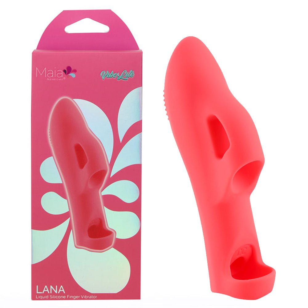 Maia LANA - Red - Red USB Rechargeable Finger Stimulator - STIMULATORS - Mr and Mrs D's