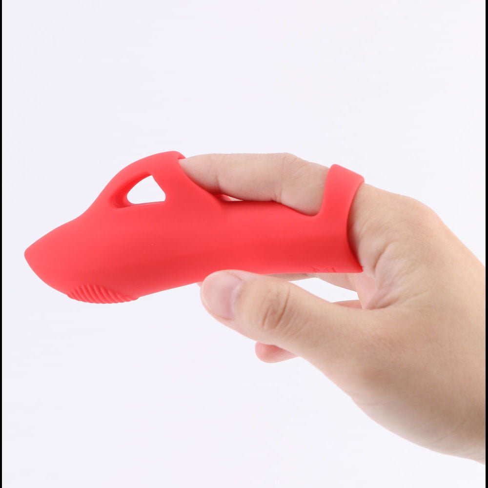 Maia LANA - Red - Red USB Rechargeable Finger Stimulator - STIMULATORS - Mr and Mrs D's
