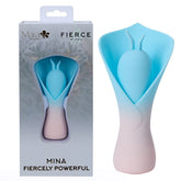 Maia MINA - Blue - Blue/Pink USB Rechargeable Fluttering Flower Stimulator - STIMULATORS - Mr and Mrs D's