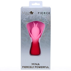 Maia MINA - Red - Red/Pink USB Rechargeable Fluttering Flower Stimulator - STIMULATORS - Mr and Mrs D's