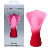 Maia MINA - Red - Red/Pink USB Rechargeable Fluttering Flower Stimulator - STIMULATORS - Mr and Mrs D's