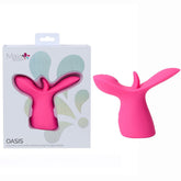 Maia OASIS - Pink - Pink USB Rechargeable Dual Motor Licking & Thumping Stimulator - STIMULATORS - Mr and Mrs D's