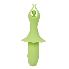 Maia SIENNA - Green - Green 15.2 cm USB Rechargeable Fluttering Bullet - Mr and Mrs D's