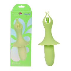 Maia SIENNA - Green - Green 15.2 cm USB Rechargeable Fluttering Bullet - Mr and Mrs D's