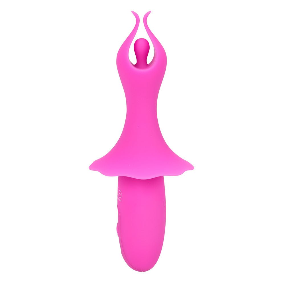 Maia SIENNA - Pink - Pink 15.2 cm USB Rechargeable Fluttering Bullet - Mr and Mrs D's