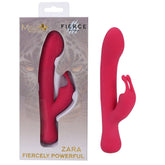 Maia ZARA - Red - Red 17.1 cm USB Rechargeable Rabbit Vibrator - VIBRATORS - Mr and Mrs D's