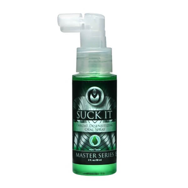 Master Series Suck It Gag Inhibitor Numbing Spray - Mr and Mrs D's