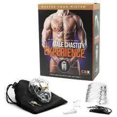 Mr. Stubb Chastity Cock Cage Kit - Clear - Mr and Mrs D's