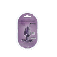 OUCH! Anal Plug - Medium - Metallic Purple - Metallic Purple 7.9 cm Medium Butt Plug - ANAL TOYS - Mr and Mrs D's