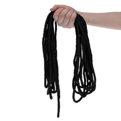 OUCH! Bondage Rope - 10 M - Black - Black Nylon Bondage Rope - 10 metre Length - BONDAGE - TOYS - Mr and Mrs D's