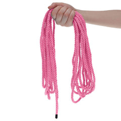 OUCH! Bondage Rope - 10 M - Pink - Pink Nylon Bondage Rope - 10 metre Length - BONDAGE - TOYS - Mr and Mrs D's