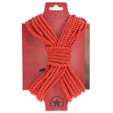 OUCH! Bondage Rope - 10 M - Red - Red Nylon Bondage Rope - 10 metre Length - Mr and Mrs D's