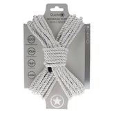 OUCH! Bondage Rope - 10 M - Silver - Silver Nylon Bondage Rope - 10 metre Length - Mr and Mrs D's