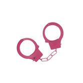 OUCH! Classic Metal Cuffs - Pink - Pink Restraints - BONDAGE - TOYS - Mr and Mrs D's