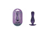 OUCH! Curvy Anal Plug - Metallic Purple - Metallic Purple 11.7 cm Butt Plug - ANAL TOYS - Mr and Mrs D's