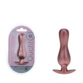 OUCH! Curvy Anal Plug - Rose Gold - Rose Gold 11.7 cm Butt Plug - ANAL TOYS - Mr and Mrs D's