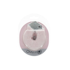 OUCH! Heavy - Duty Powder Pink Fluffy Cuffs - Restraints - BONDAGE - TOYS - Mr and Mrs D's