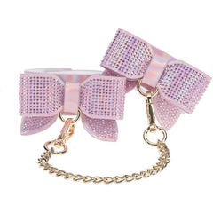 OUCH! Paris Collection - Pink Leg Cuffs - BONDAGE - TOYS - Mr and Mrs D's