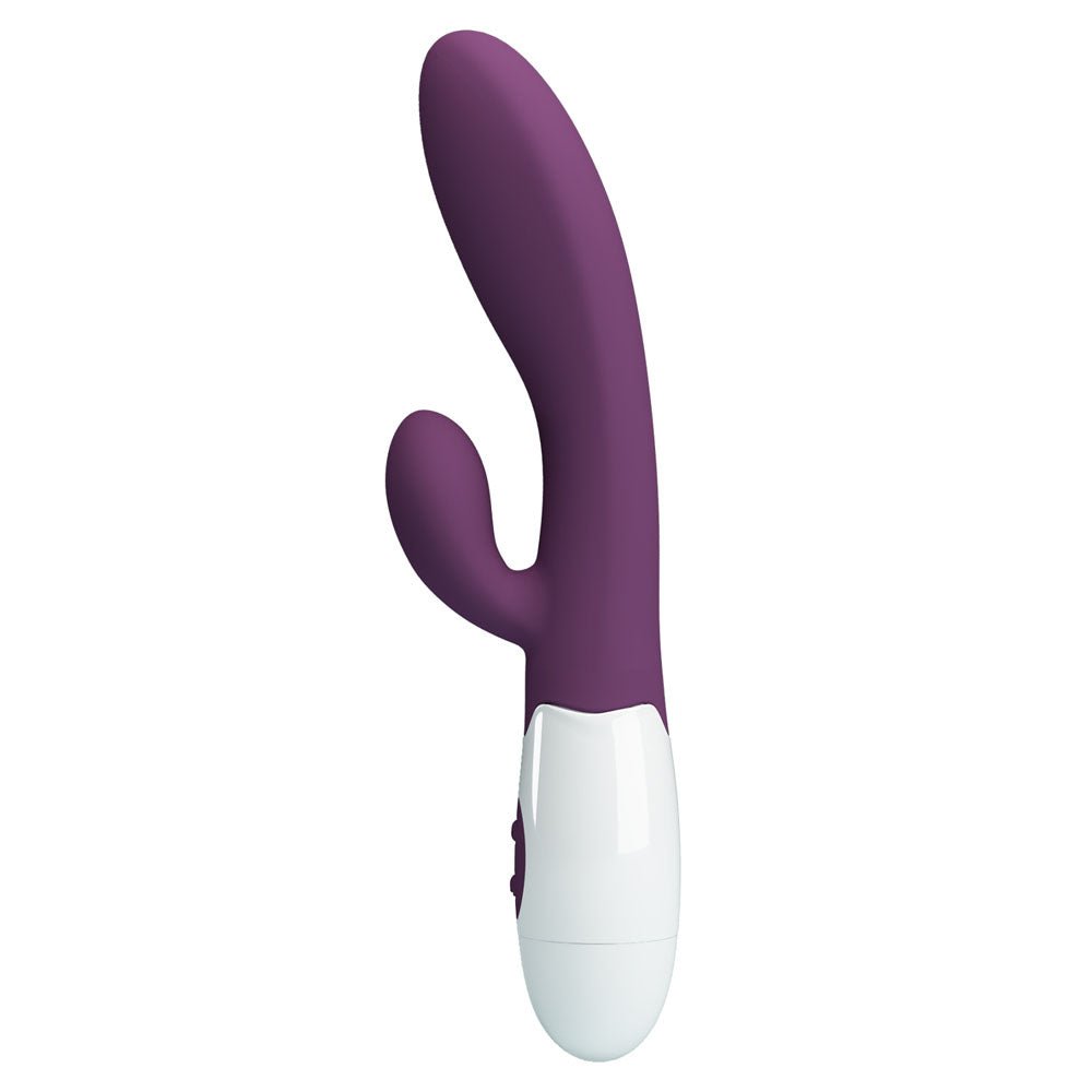 Party Up BEN Classic Vibe - Purple - Purple 20 cm Rabbit Vibrator - Mr and Mrs D's
