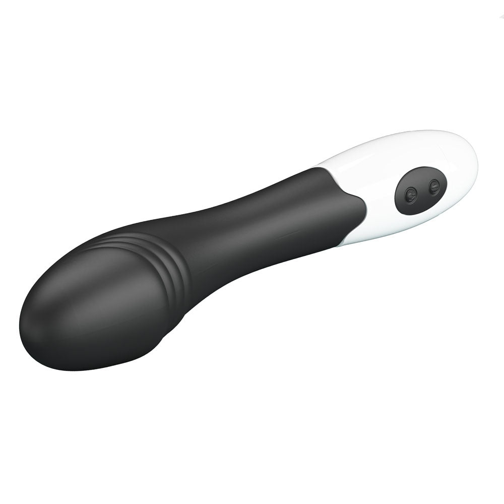 Party Up BILL Classic Vibe - Black - Black 19 cm Vibrator - Mr and Mrs D's