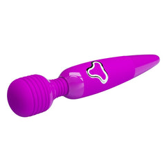 Party Up BRUCE Wand - Pink - Pink 25 cm USB Rechargeable Massage Wand - Mr and Mrs D's