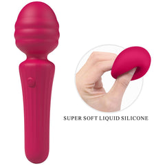 Party Up DUUNA - Pink - Pink 16.9 cm USB Rechargeable Massage Wand - Mr and Mrs D's