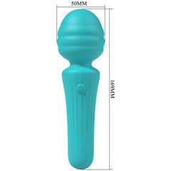 Party Up DUUNA - Teal - Teal 16.9 cm USB Rechargeable Massage Wand - Mr and Mrs D's