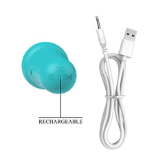 Party Up DUUNA - Teal - Teal 16.9 cm USB Rechargeable Massage Wand - Mr and Mrs D's