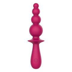 Party Up EVAJANE - Pink - Pink 17.1 cm USB Rechargeable Beaded Vibrator - Mr and Mrs D's