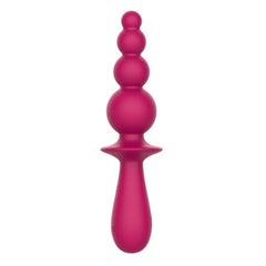 Party Up EVAJANE - Pink - Pink 17.1 cm USB Rechargeable Beaded Vibrator - Mr and Mrs D's