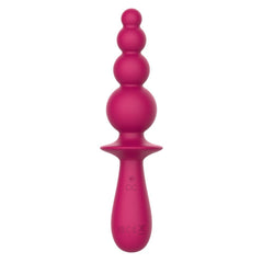 Party Up EVAJANE - Pink - Pink 17.1 cm USB Rechargeable Beaded Vibrator - Mr and Mrs D's