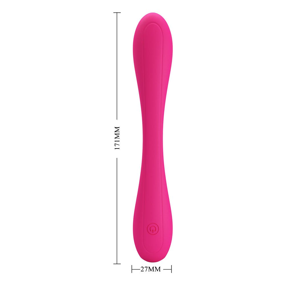 Party Up FRANK Bendable Vibe - Pink - Pink 17.1 cm Bendable Vibrator - Mr and Mrs D's