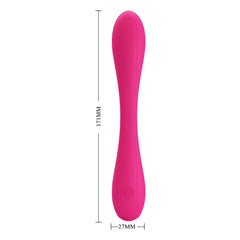 Party Up FRANK Bendable Vibe - Pink - Pink 17.1 cm Bendable Vibrator - Mr and Mrs D's