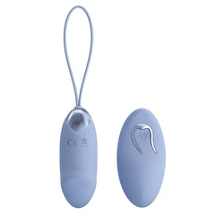 Party Up IVAN Remote Egg - Purple - Purple USB Rechargeable Vibrating Egg with Wireless Remote - Mr and Mrs D's
