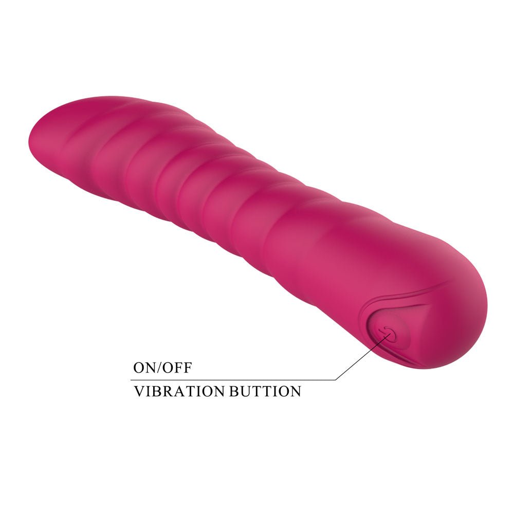 Party Up JAYLEI - Pink - Pink 14.6 cm USB Rechargeable Vibrator - Mr and Mrs D's