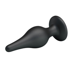 Party Up JEFFREY Butt Plug - Black 14 cm Butt Plug - Mr and Mrs D's