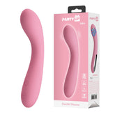 Party Up JOHN Flexible Vibe - Pink - Pink 16 cm USB Rechargeable Vibrator - Mr and Mrs D's