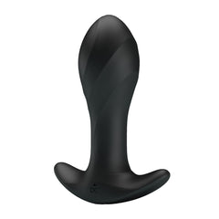 Party Up KEITH Vibrating Plug - Black 10.5 cm USB Rechargeable Vibrating Butt Plug - Mr and Mrs D's