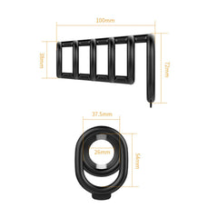 Party Up KIM Cock Cage - Black Cock Ring Cage - Mr and Mrs D's