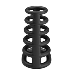 Party Up KIM Cock Cage - Black Cock Ring Cage - Mr and Mrs D's