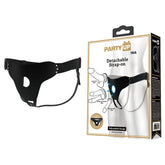 Party Up NICK Strap - On Harness - Black Adjustable Strap - On Harness (No Probe Included) - Mr and Mrs D's