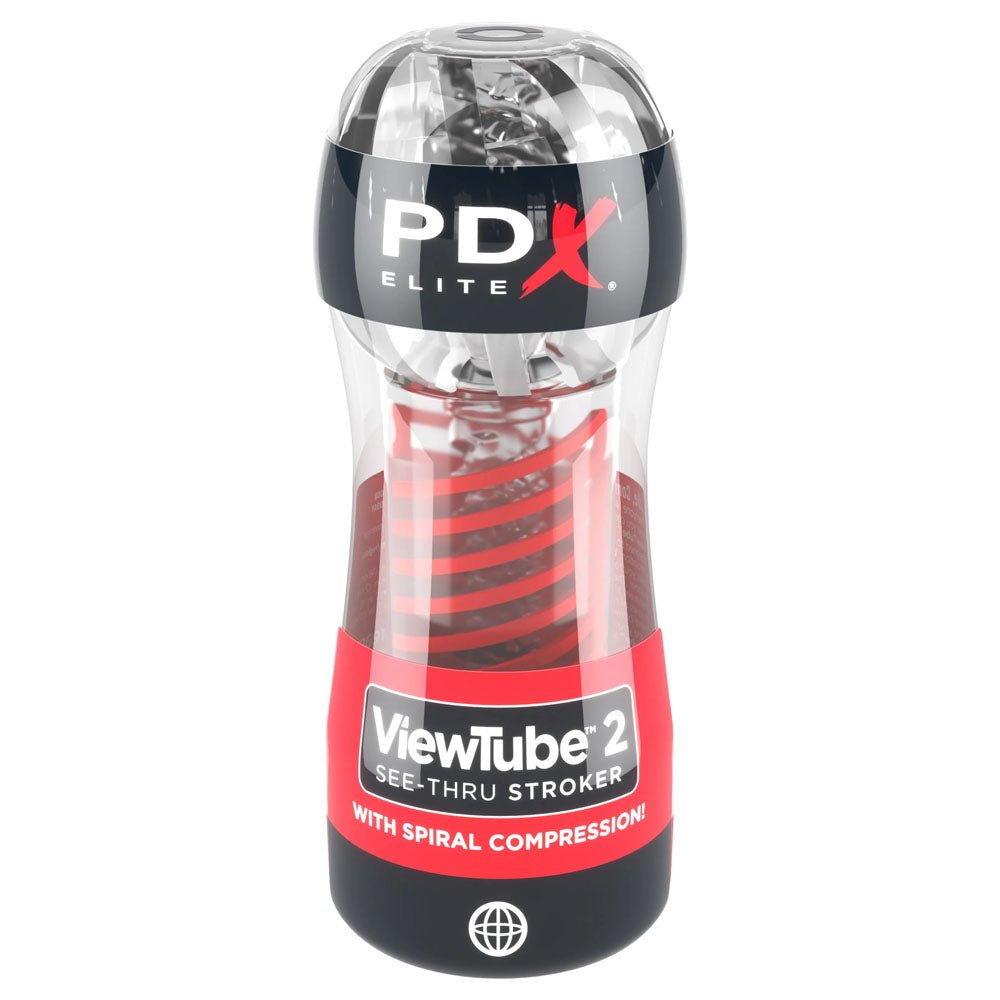 PDX Elite Viewtube 2 - Clear Stroker Masturbator - Mr and Mrs D's