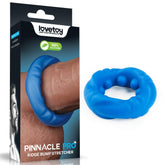 Pinnacle Pro Ridge Bump Stretcher - Blue Cock Ring - Mr and Mrs D's