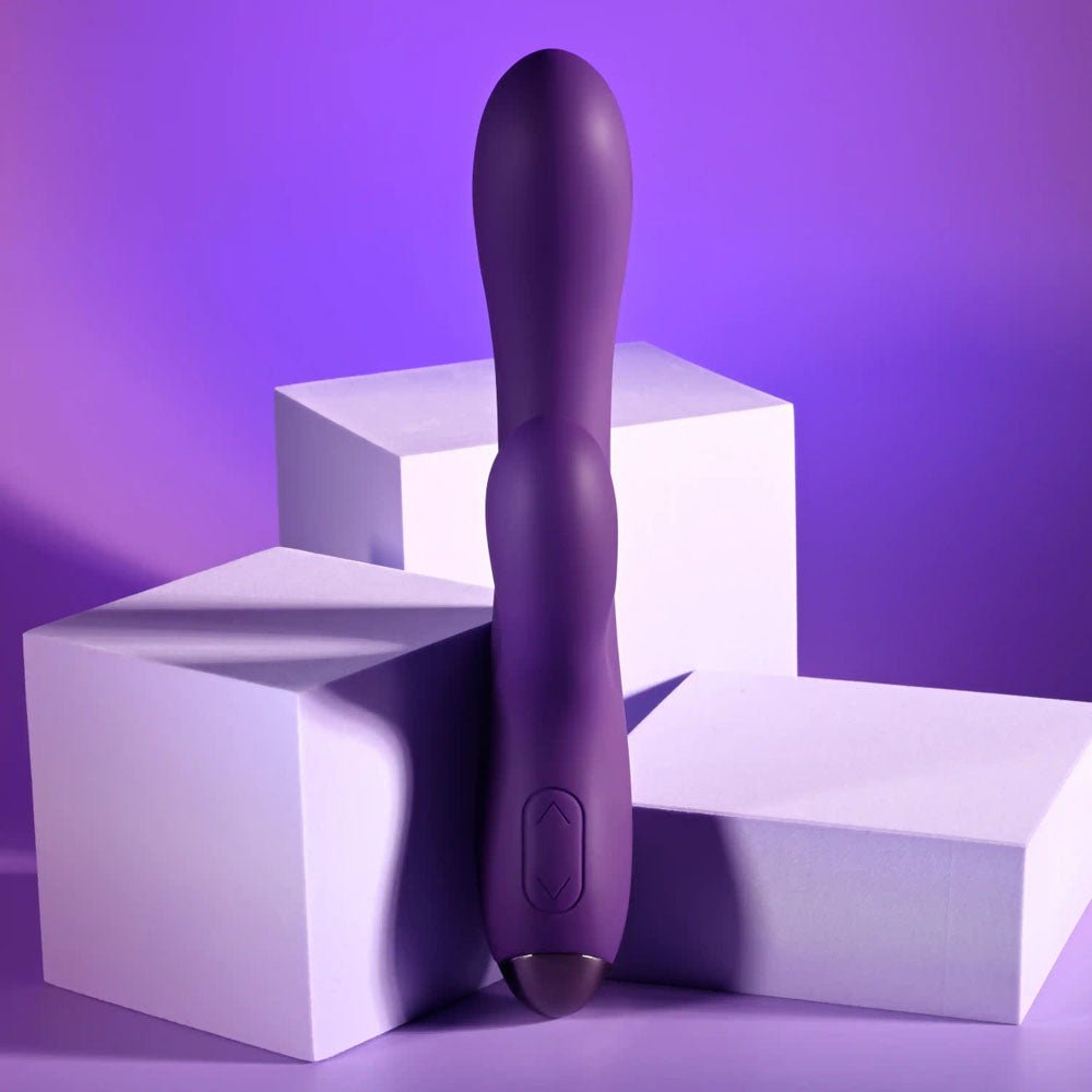 Playboy Pleasure NEW CRUSH - Purple 20.6 cm USB Rechargeable Rabbit Vibrator - VIBRATORS - Mr and Mrs D's