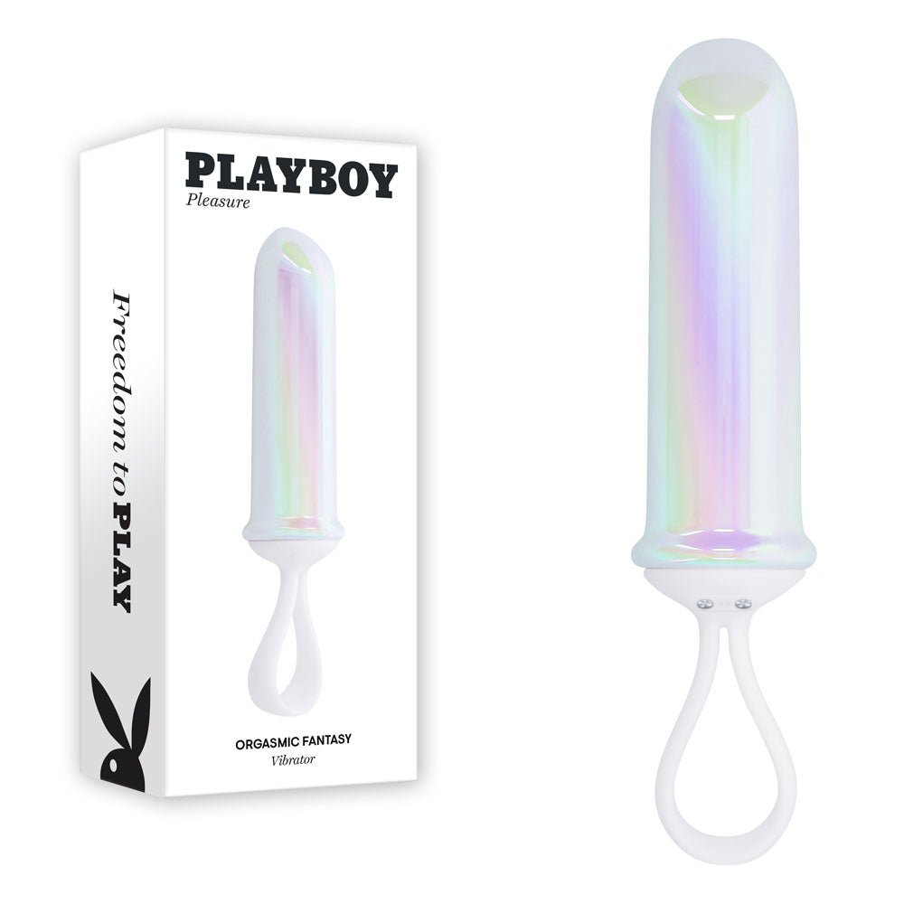 Playboy Pleasure ORGASMIC FANTASY - USB Rechargeable 13.5 cm Bullet - Mr and Mrs D's
