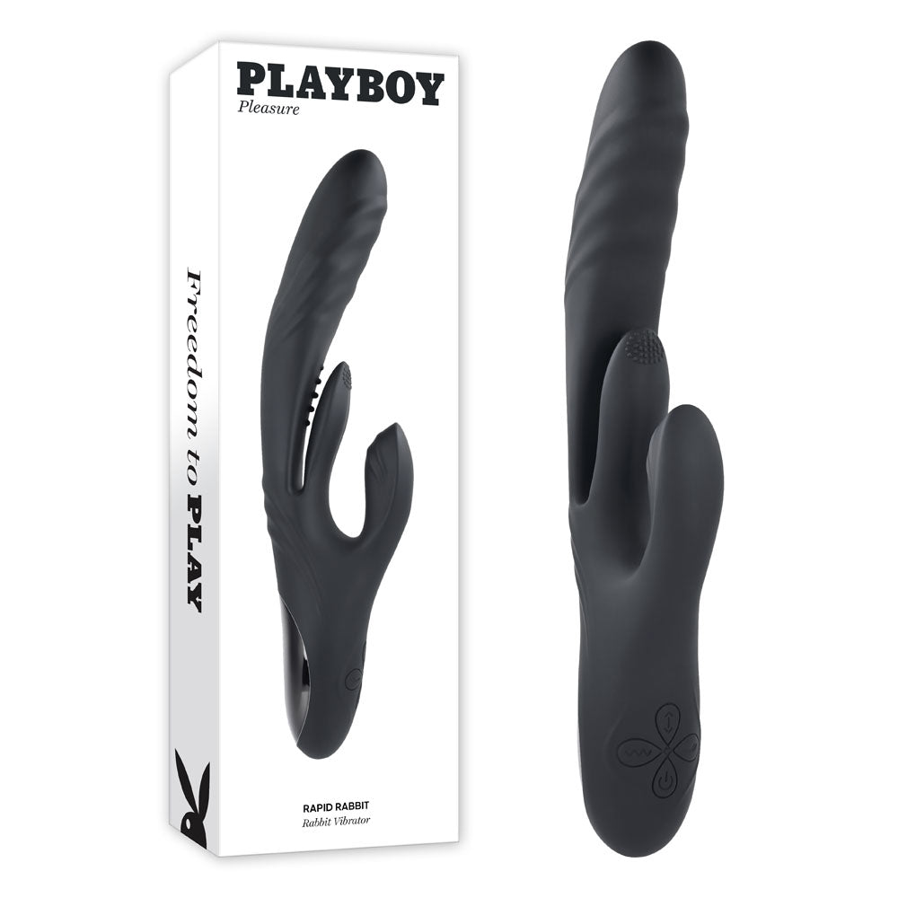 Playboy Pleasure RAPID RABBIT Vibrator - Mr and Mrs D's