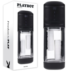 Playboy Pleasure SIDE PIECE - USB Rechargeable Warming Auto Stroker - Mr and Mrs D's