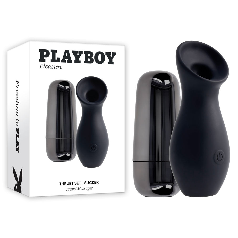 Playboy Pleasure THE JET SET - SUCKER Clitoral Suction Toy - Mr and Mrs D's